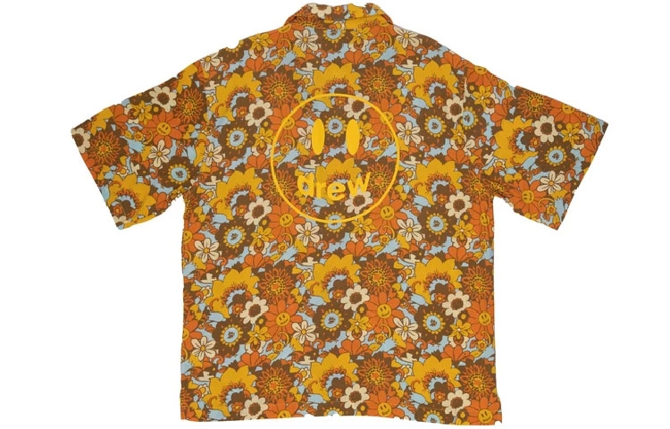 Drew House FW21 Rayon Camp Ss Shirt Vintage Floral