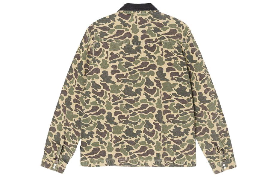 Stussy SS22 Washed Canvas Work Shirt
