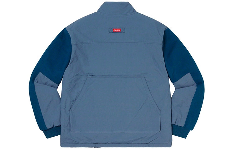 Supreme FW19 Week 10 Upland Fleece Jacket Light Blue