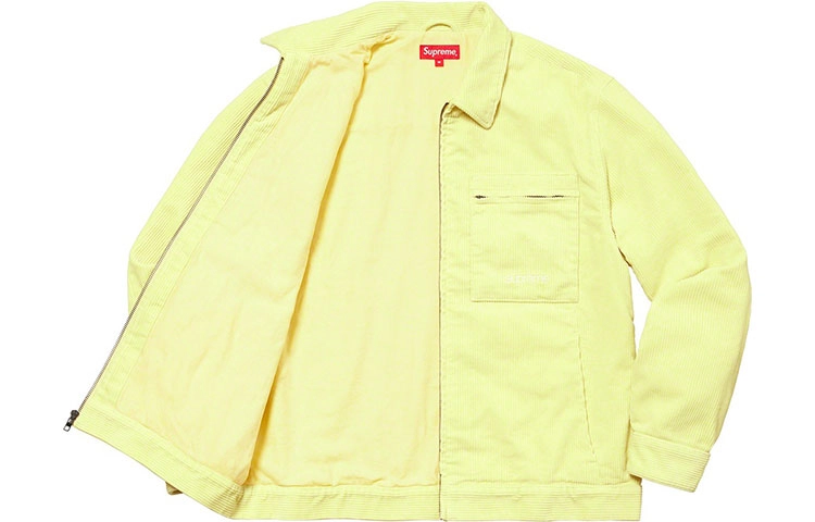 Supreme FW21 Week 8 Corduroy Zip Jacket