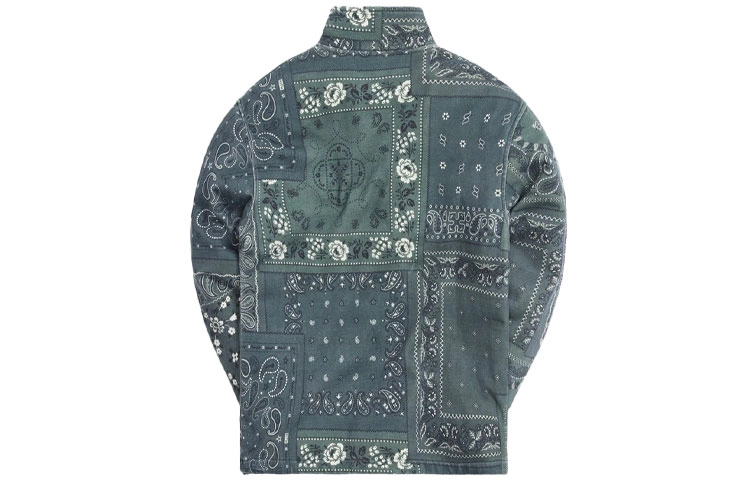 KITH Deconstructed Bandana Quarter Zip
