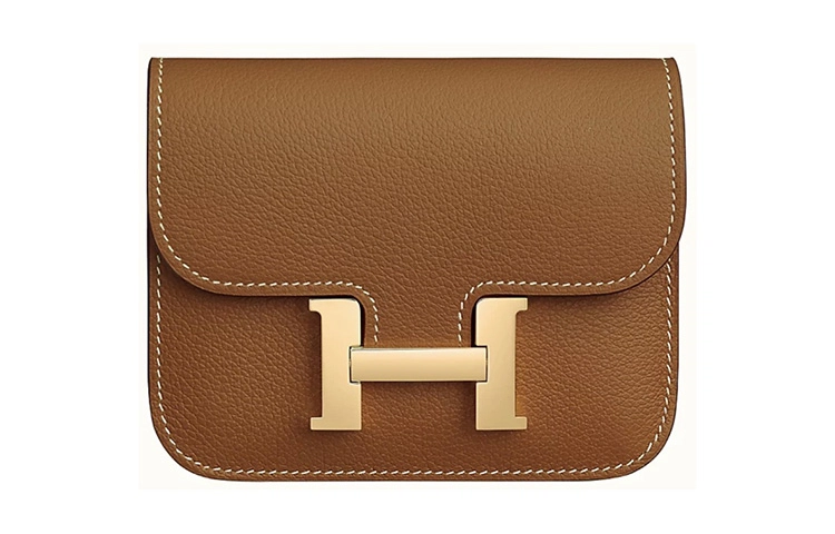 HERMES Constance Slim Evercolor 37 Gold
