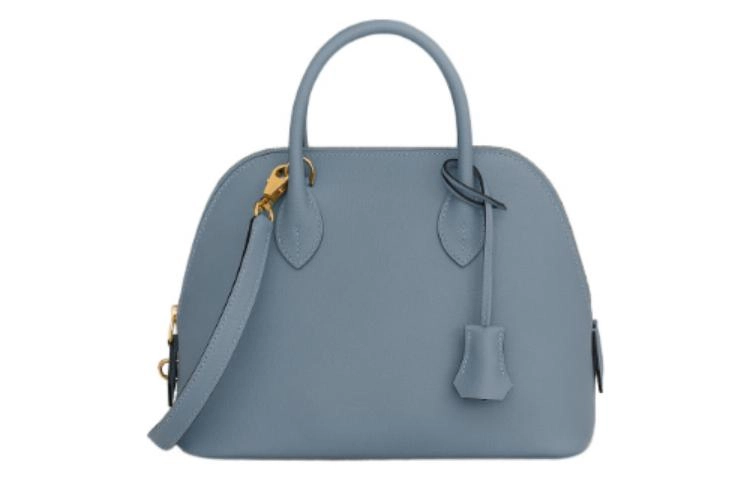 HERMES Bolide 1923-25 Evercolor J7 Bleu Lin