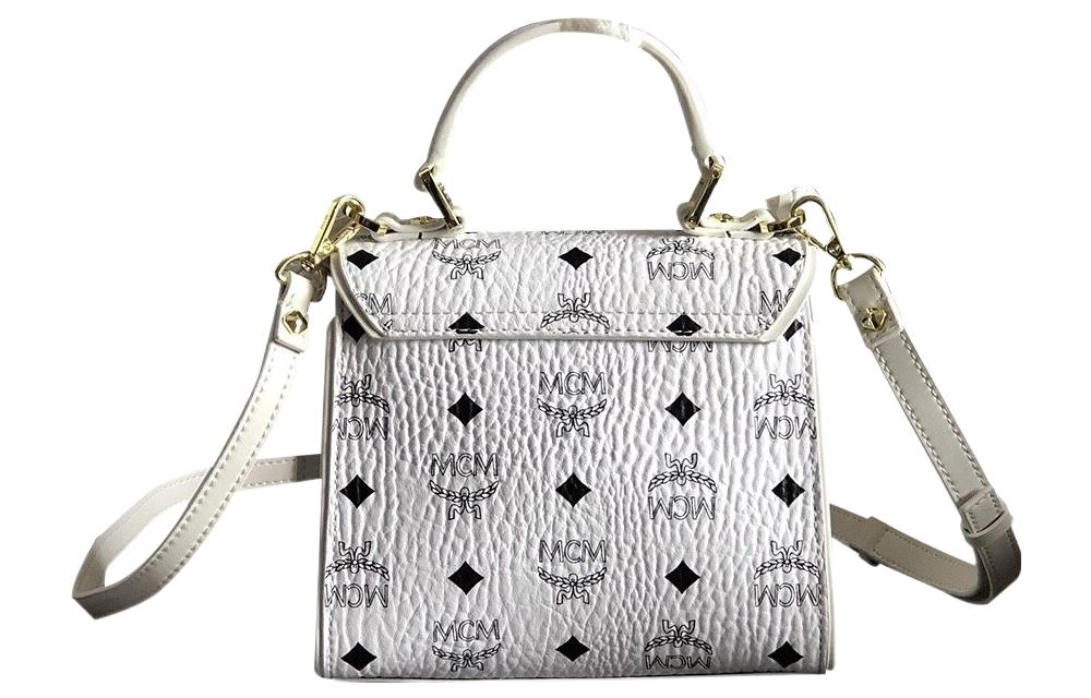 MCM Heritage Satchel Visetos