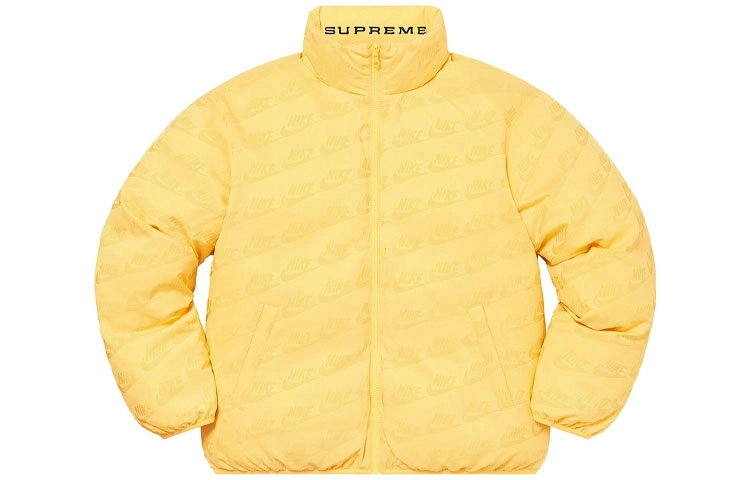 Supreme SS21 Week 3 x Nike Reversible Puffy Jacket SS21 Nike Logo