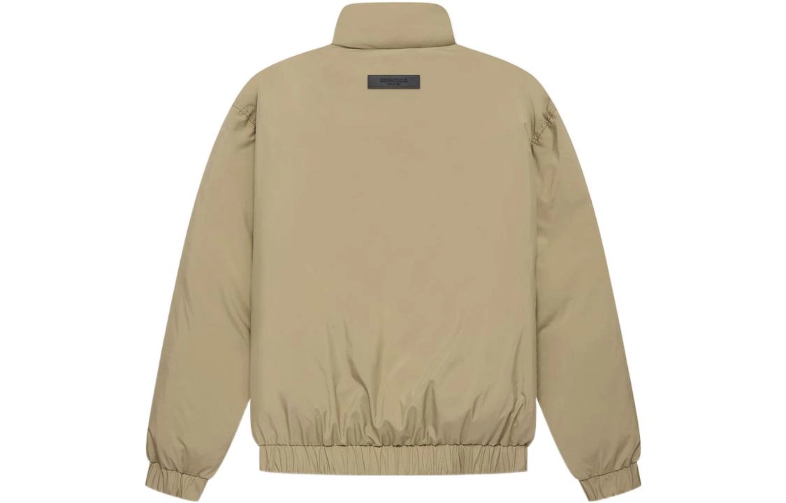 Fear of God Essentials SS22 Half-zip Puffer Oak Logo