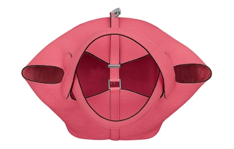 HERMES Picotin Lock 22 8W Rose Azalee