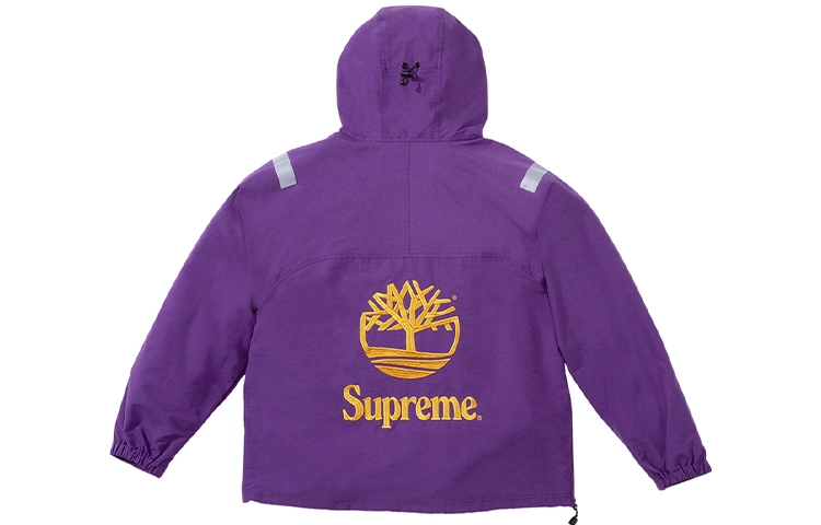 Supreme Week 12 x Timberland Reflective Taping Anorak Logo