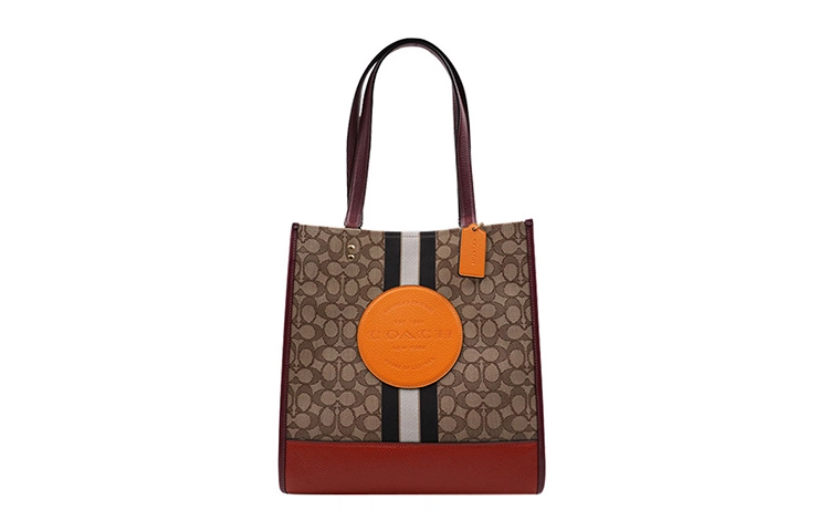 COACH Dempsey 30 Logo Tote