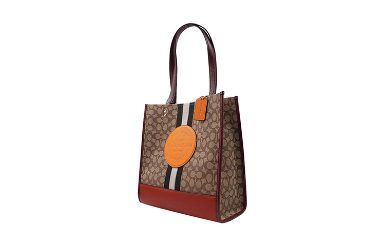 COACH Dempsey 30 Logo Tote