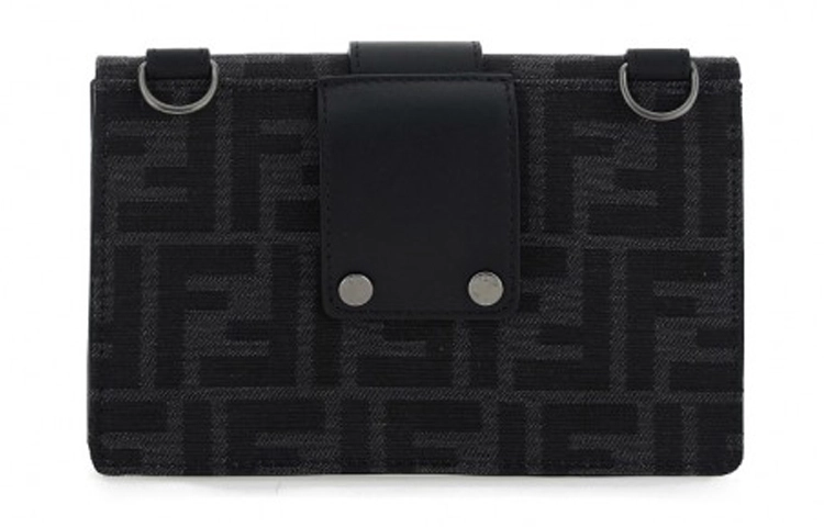 FENDI Baguette Logo FF