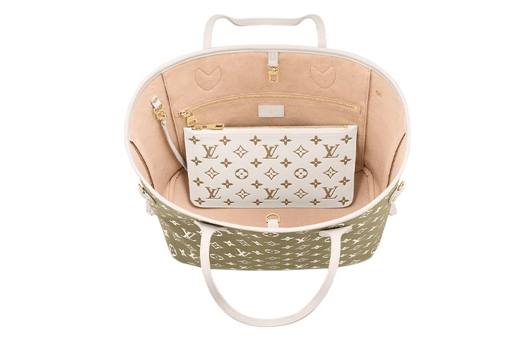LOUIS VUITTON Neverfull MM Empreinte Tote