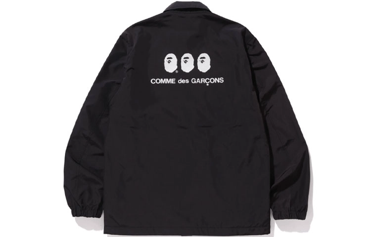 BAPE x CDG Coach Jacket Logo