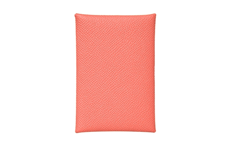 HERMES Calvi Epsom 8W Rose Azalee