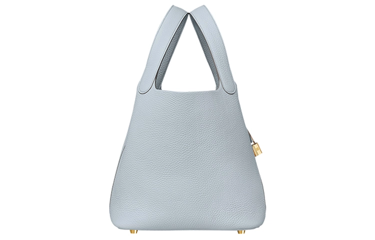 HERMES Picotin Lock 22 Clemence 22 08 Bleu Pale