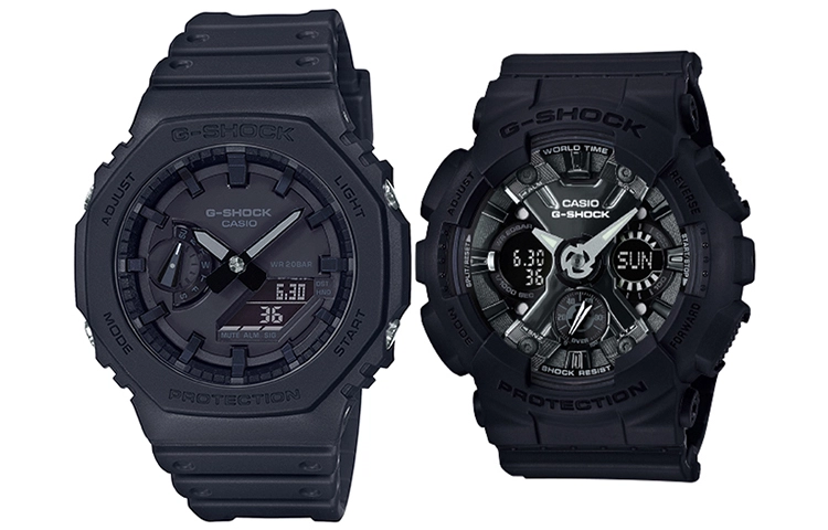 CASIO G-SHOCK GA-2100-1A1+GMA-S120MF-1AER