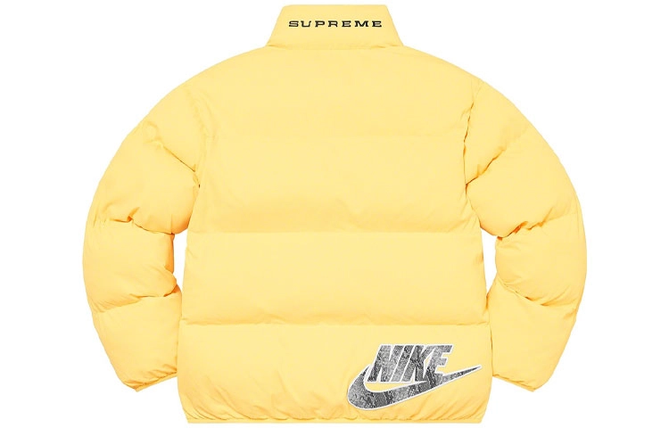 Supreme SS21 Week 3 x Nike Reversible Puffy Jacket SS21 Nike Logo