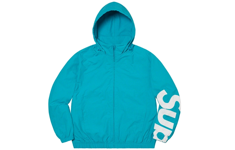 Supreme SS21 Week 1 Spellout Track Jacket Logo