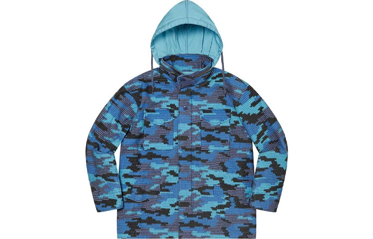 Supreme SS21 Week 3 Logo Camo M-65 Jacket M-65
