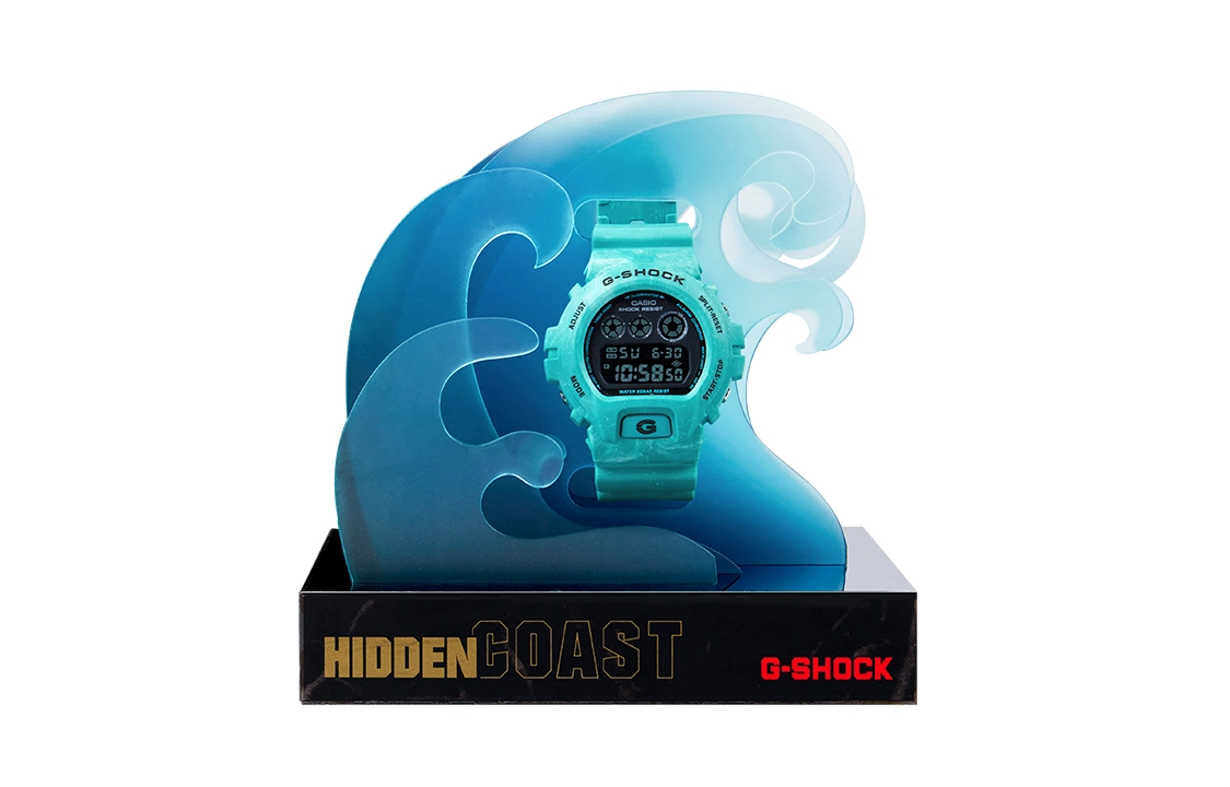 CASIO G-SHOCK 200 53.2*50mm DW-6900WS-2PRHC-person