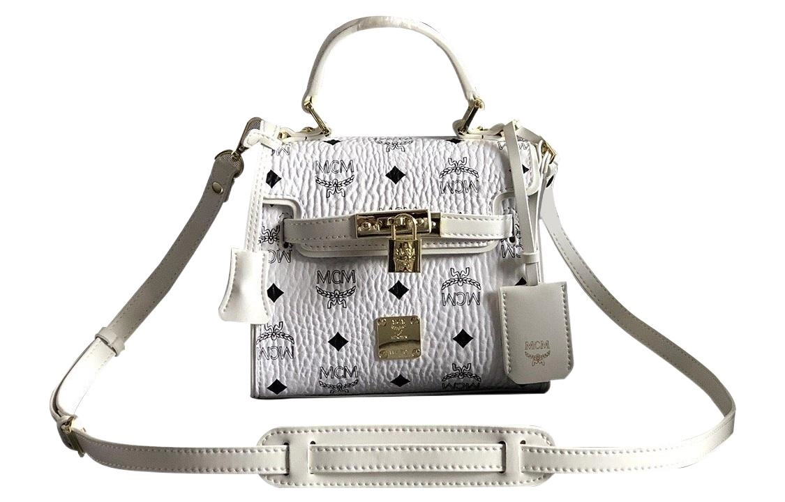MCM Heritage Satchel Visetos