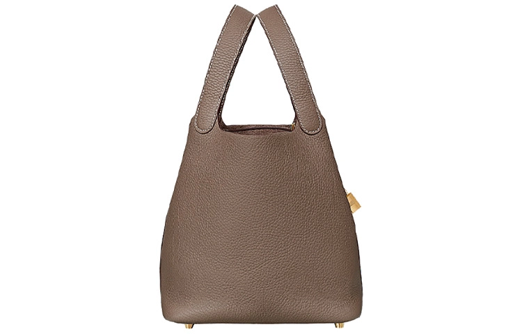 HERMES Picotin Lock 22 Clemence 18 Etoupe
