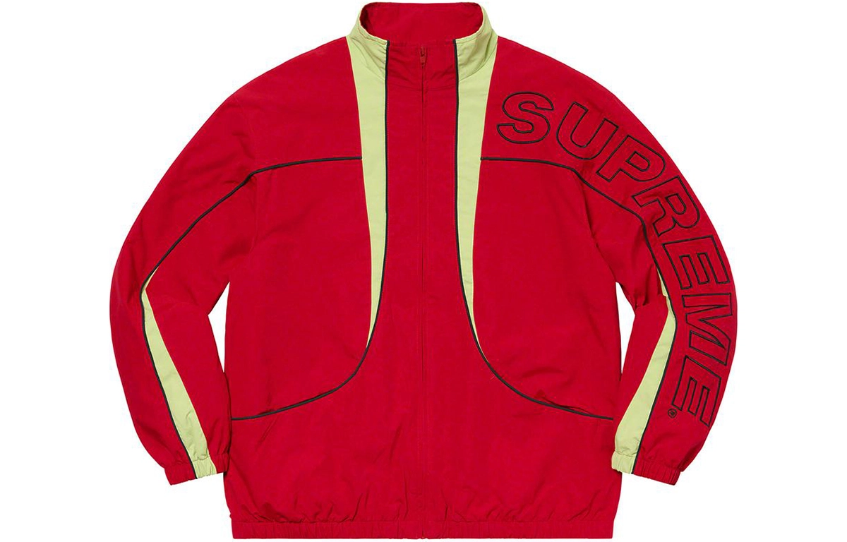 Supreme FW20 Week 1 Piping Track Jacket Logo