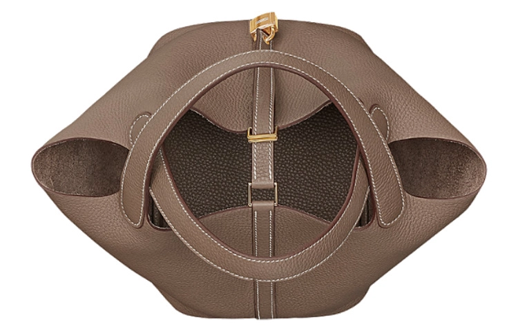 HERMES Picotin Lock 22 Clemence 18 Etoupe