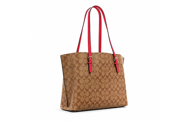 COACH Mollie 34 Logo Tote