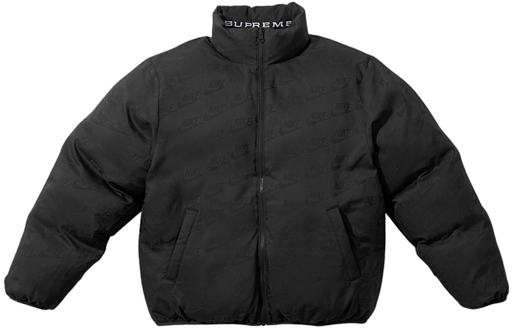 Supreme SS21 Week 3 x Nike Reversible Puffy Jacket SS21 Nike Logo