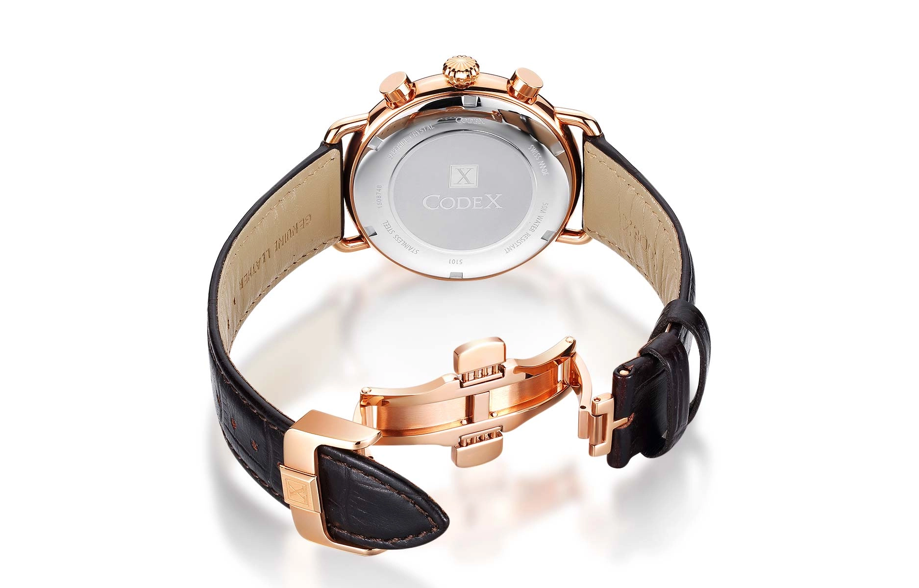 CODEX X 42mm 18KK 5101.03.0102.I05
