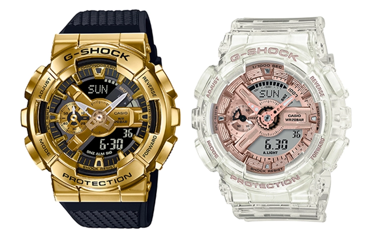 CASIO G-SHOCK BABY-G GM-110G-1A9+GMA-S110SR-7AER