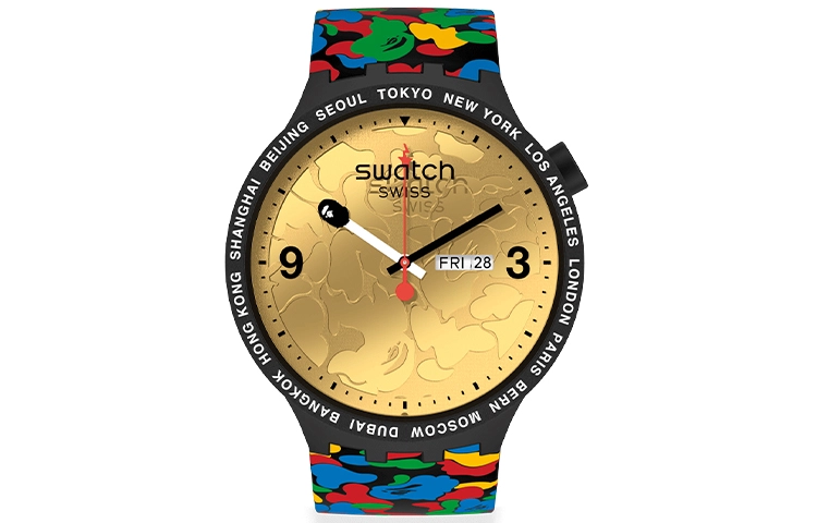 SWATCH SWATCH*BAPE Tokyo 47mm Bape-Swatch-20001