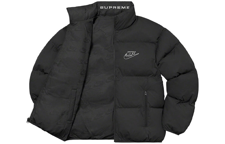 Supreme SS21 Week 3 x Nike Reversible Puffy Jacket SS21 Nike Logo