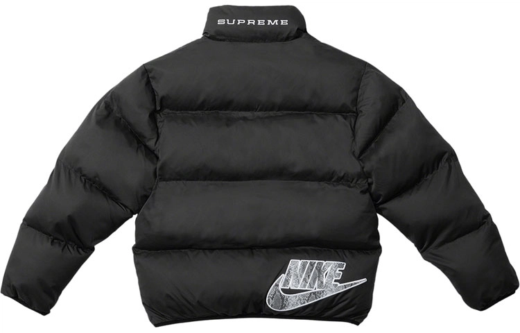 Supreme SS21 Week 3 x Nike Reversible Puffy Jacket SS21 Nike Logo