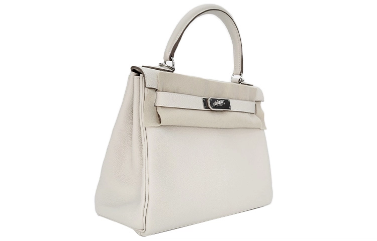 HERMES Kelly 28 Togo 10 Craie