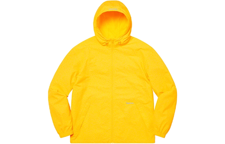 Supreme SS21 Week4 Reflective Zip Hooded Jacket Logo