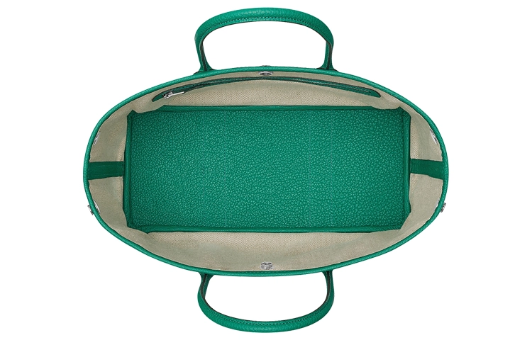 HERMES Garden Party 30 Veau Negonda U1 Vert Verone