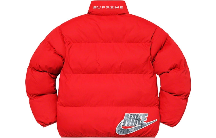 Supreme SS21 Week 3 x Nike Reversible Puffy Jacket SS21 Nike Logo