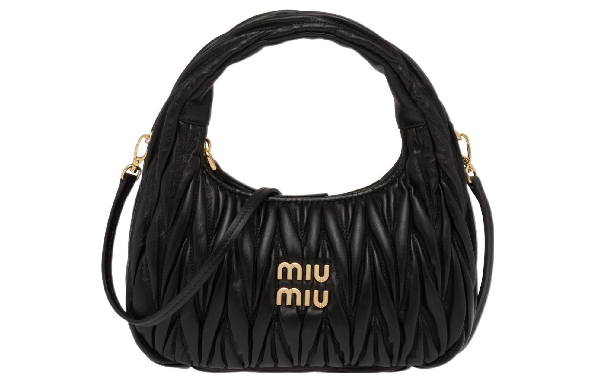 MIU MIU Matelass Hobo
