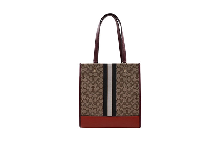 COACH Dempsey 30 Logo Tote