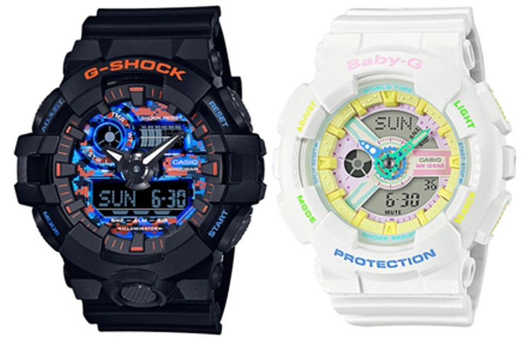 CASIOG-SHOCK BABY-G GA-700CT-1APRBA-110TM-7A
