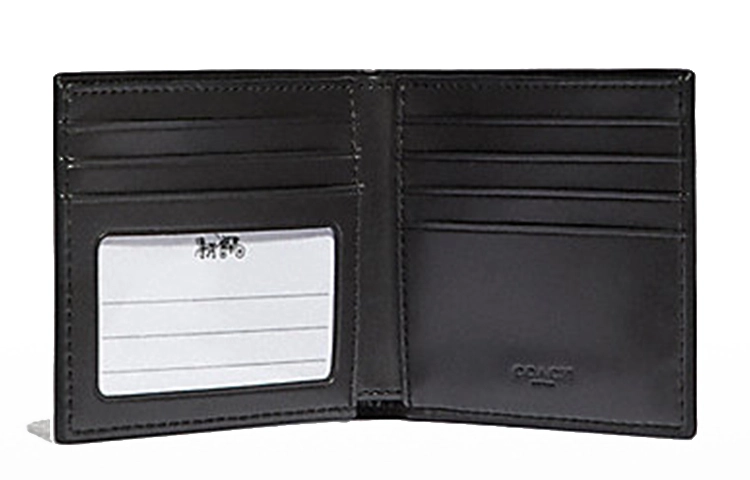 COACH Billfold Wallet 10 PVC
