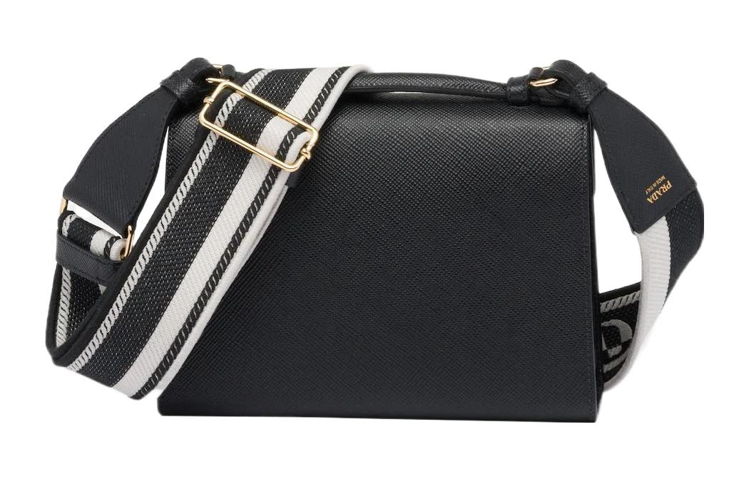 PRADA Monochrome Logo Saffiano