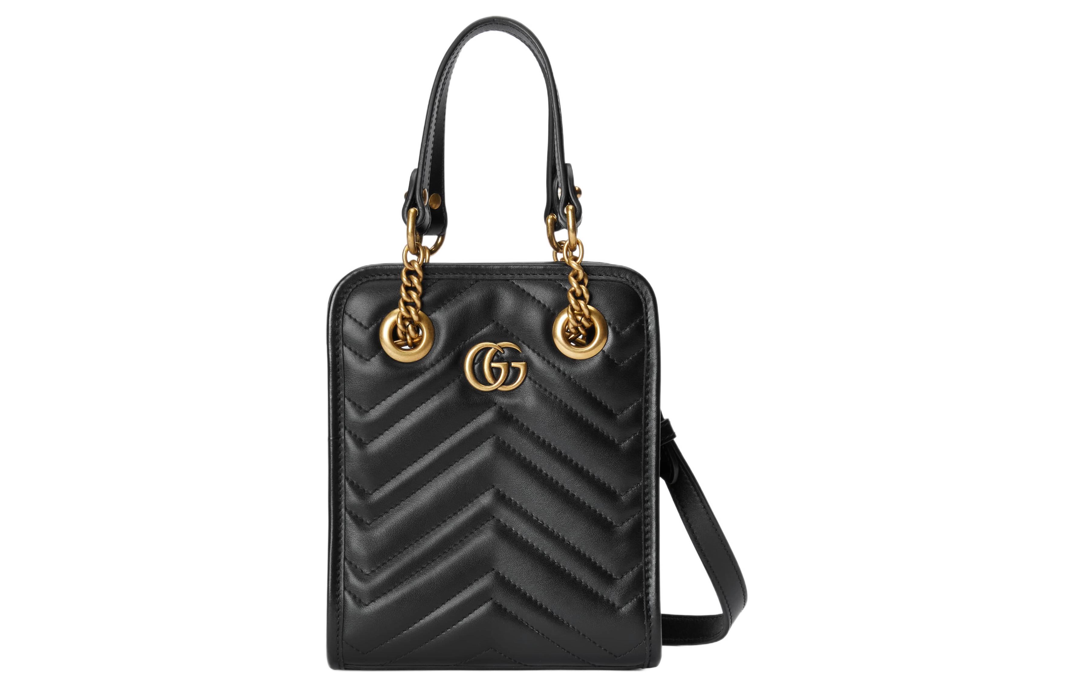 GUCCI Marmont Logo Tote