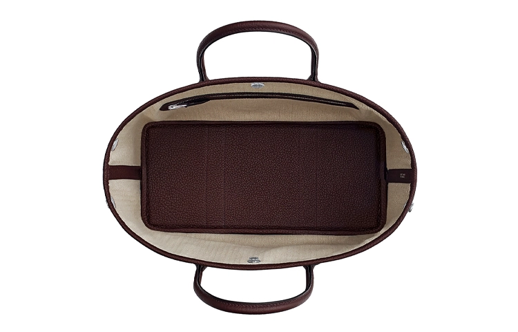 HERMES Garden Party 30 0G Rouge sellier