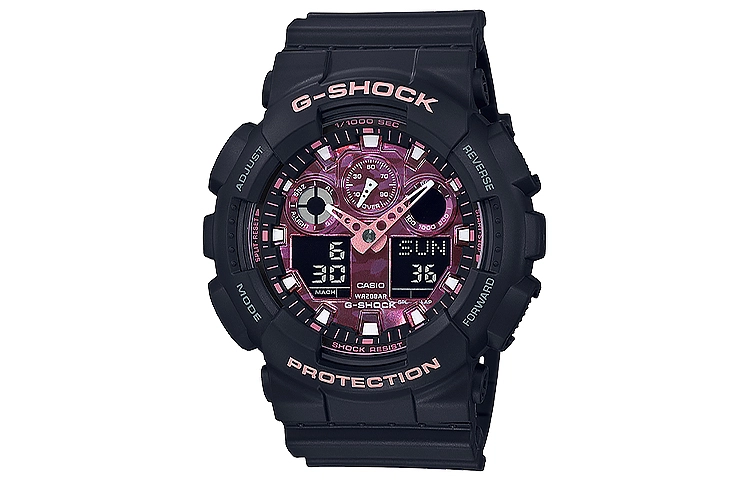 CASIO G-SHOCK COOL BLUE GA-100TCB-1A