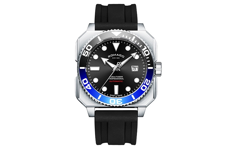 ROMAGO 300 46*53mm RM109-SVBUBK