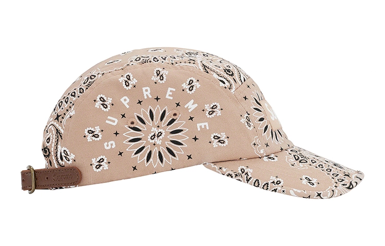 Supreme Week 14 Bandana Camp Cap