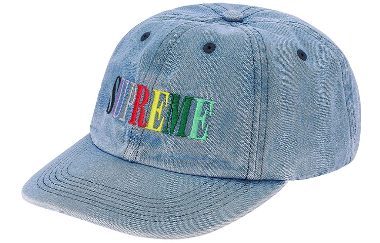 Supreme FW20 Week 1 Multi Color Logo 6-Panel